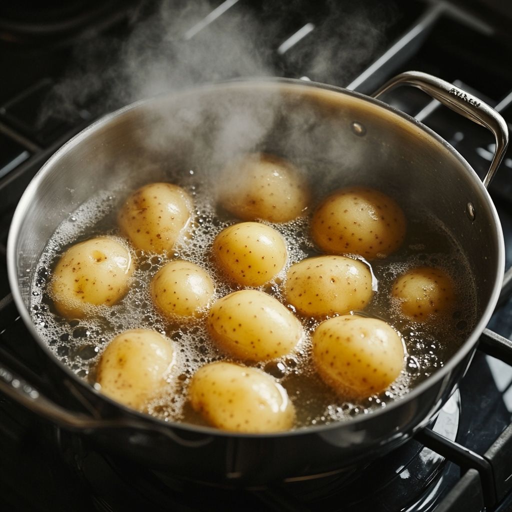 Yukon Gold Potatoes: Best Cooking Tips, Storage & Uses 7 Boiling Yukon Gold potatoes for mash