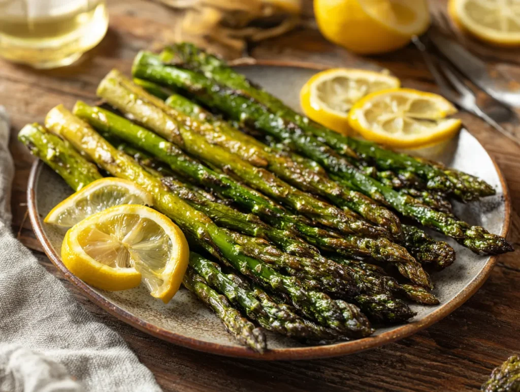 crispy air fryer asparagus recipe