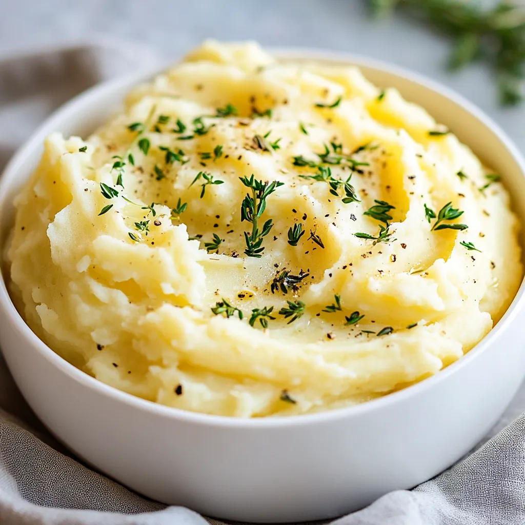 Best Gold Potato Recipes for Every Meal: Easy, Crispy & Comforting Ideas 3 Creamy mashed gold potatoes with parsley