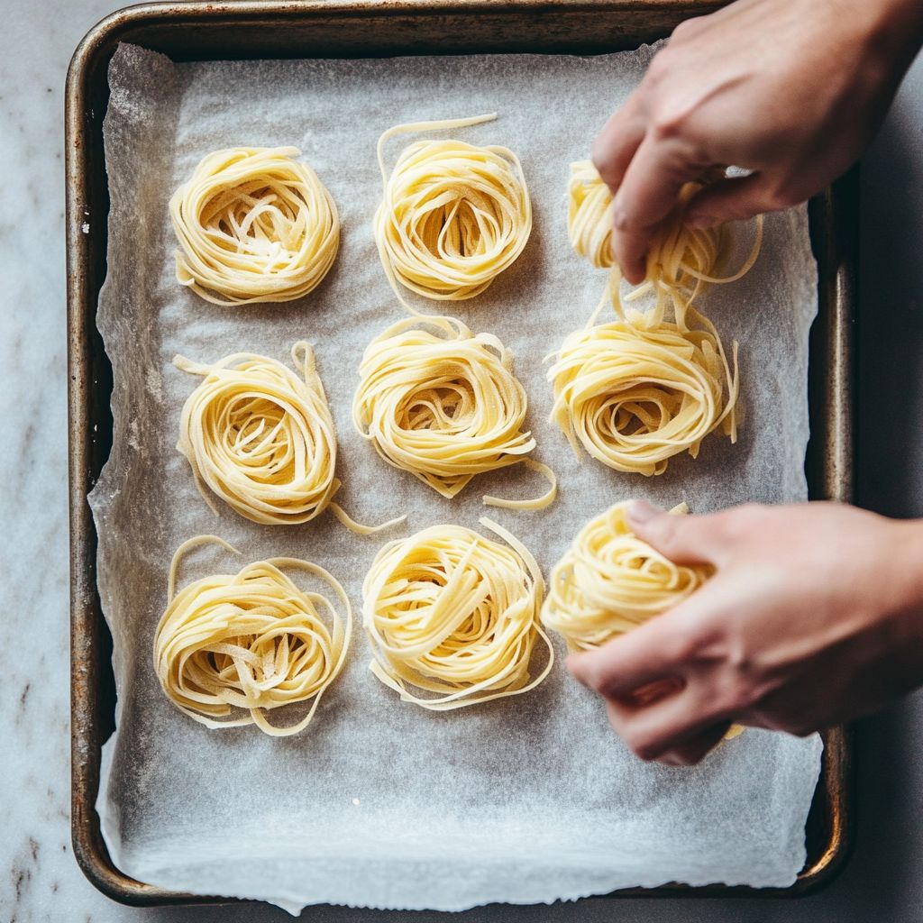 Storing Fresh Made Pasta – 3 Proven, Easy Methods 6 recipe card for storing fresh made pasta