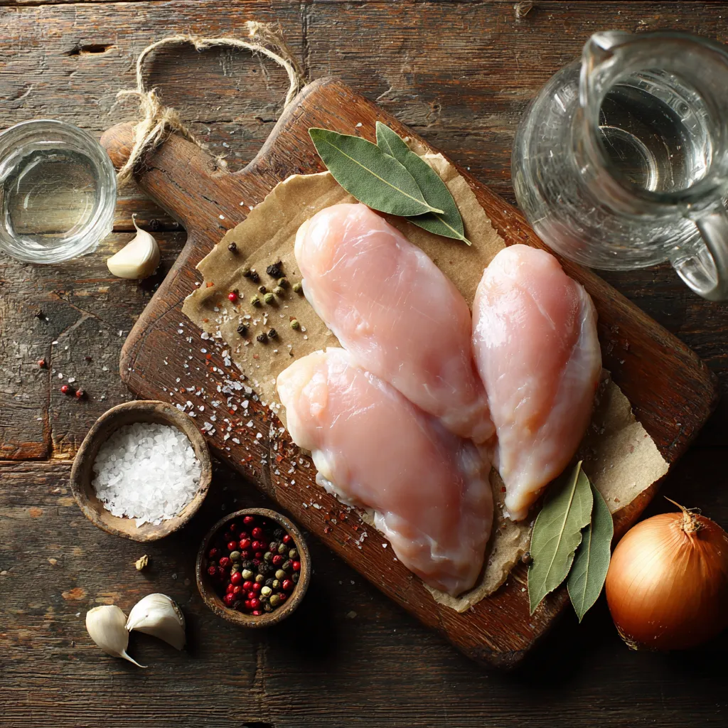 Boil Chicken Breast Frozen: Quick & Delicious Way to Cook Safely 5 Ingredients for boiling frozen chicken breast