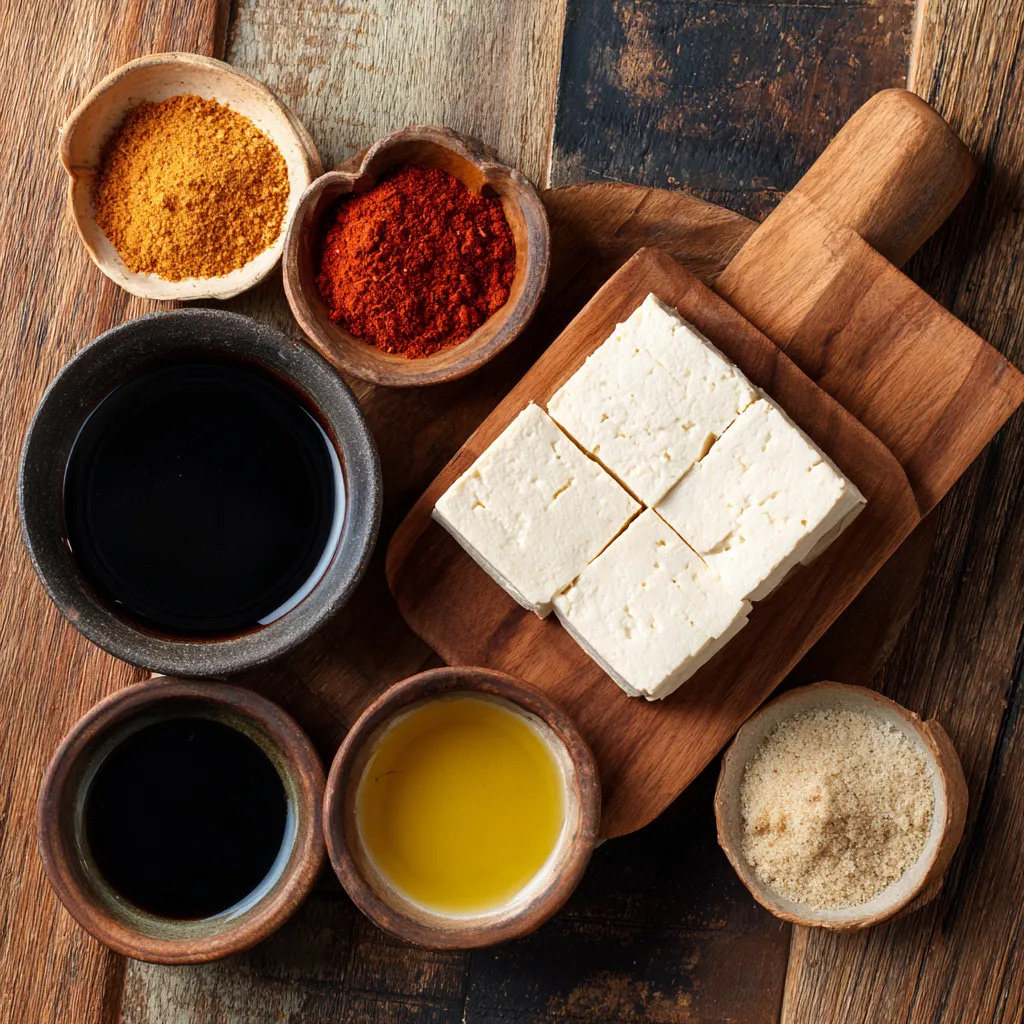 Air Fryer Crumbled Tofu Recipe That’s Crispy, Quick & Delicious 7 ingredients for air fryer crumbled tofu