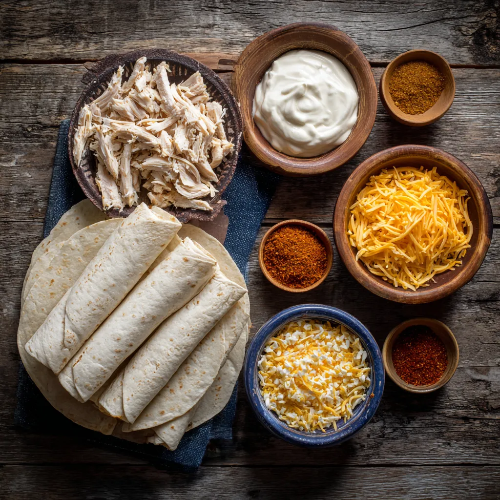 Chicken Taquitos Air Fryer: Crispy, Quick & Family-Friendly Snack 2 Ingredients for homemade chicken taquitos air fryer