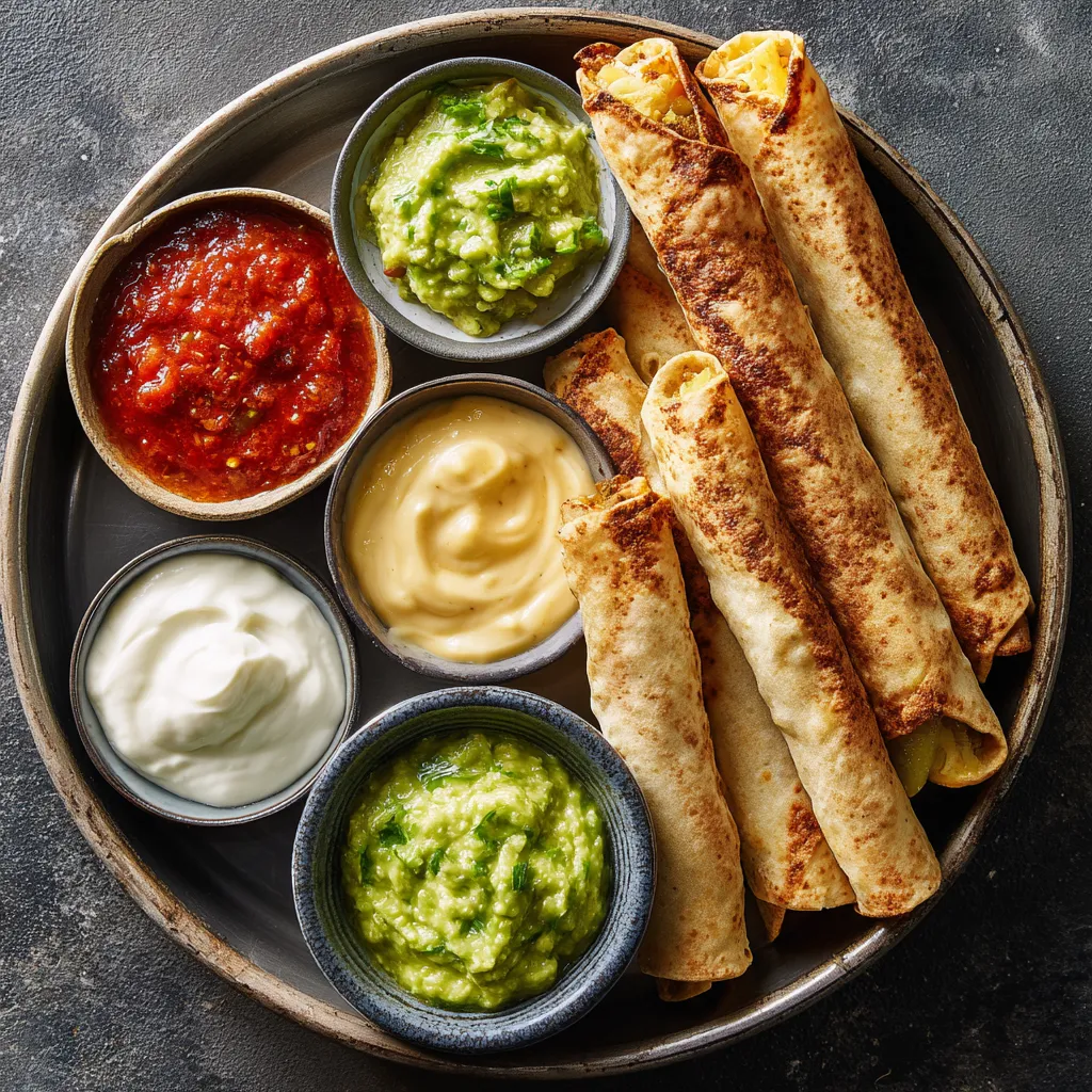 Chicken Taquitos Air Fryer: Crispy, Quick & Family-Friendly Snack 5 Dips for chicken taquitos including sweet chili and guac