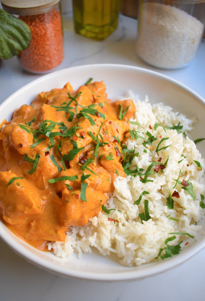 Homamed butter chicken quick and easy