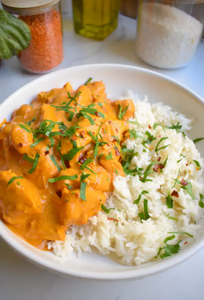 Homamed butter chicken quick and easy