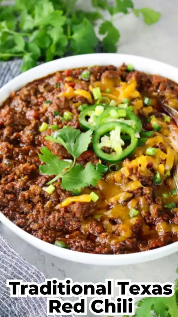 Traditional Texas Red Chili