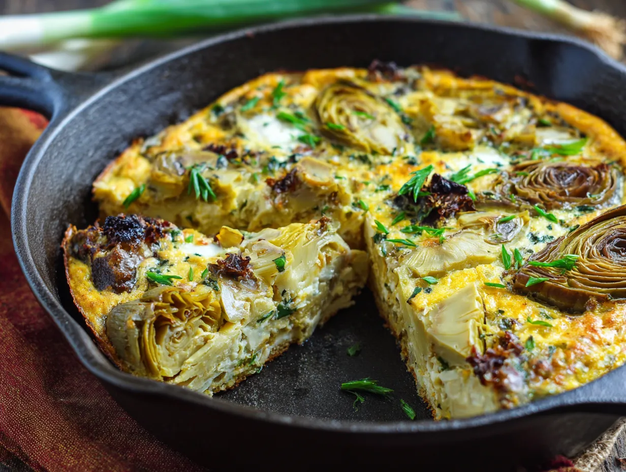 Artichoke Leek Frittata An Easy, Elegant Dish for Any Meal 1 brahim a Artichoke Leek Frittata ar 43 v 7 0f2eb678 7205 4a00 81fb 23f4048c786e 0