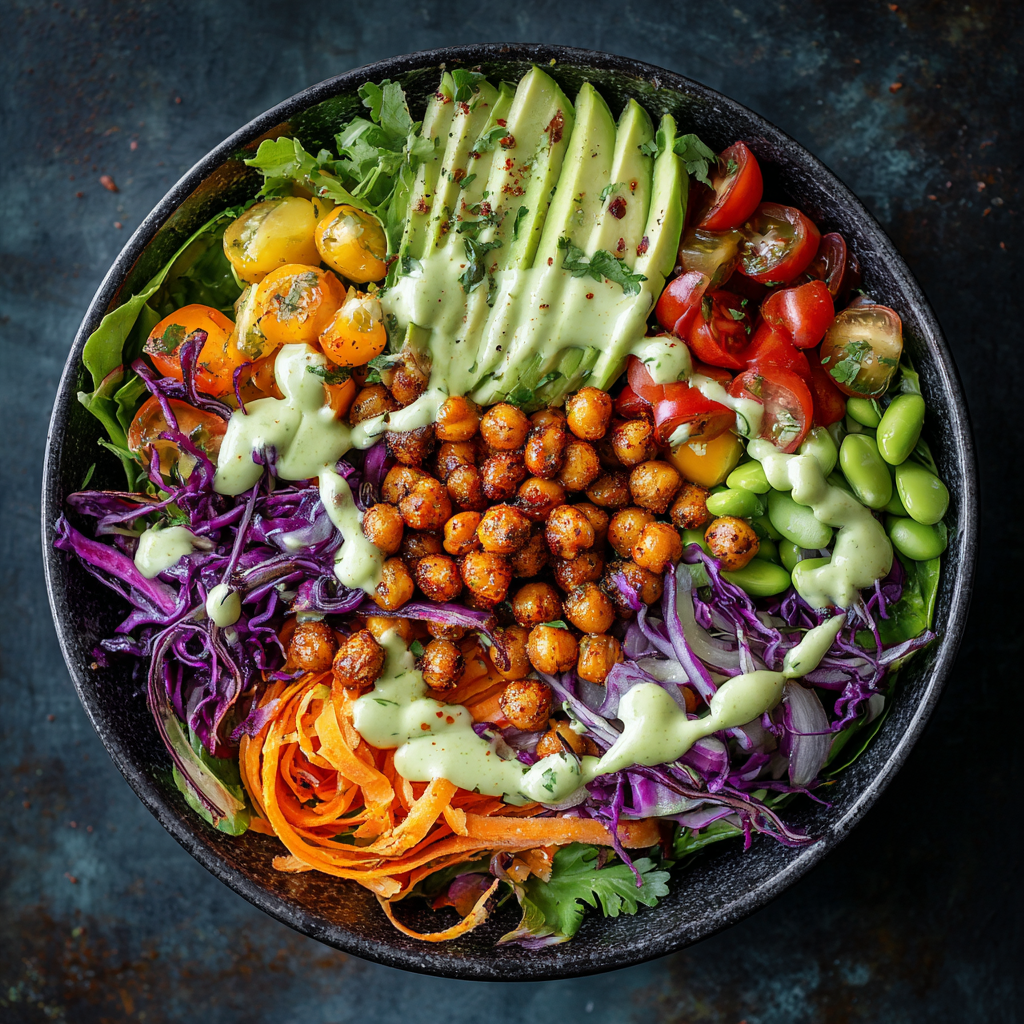Bold and Flavorful Divorce Salad with Spicy Chickpeas Fresh, Crunchy & Satisfying 1 brahim a bold vegan divorce salad with spicy roasted chickpea 048a5c3c a882 43d3 9703 524c33862ea4 2