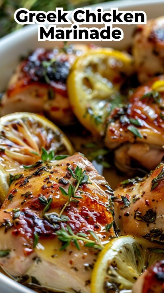greek chicken marinade flavorful dinner