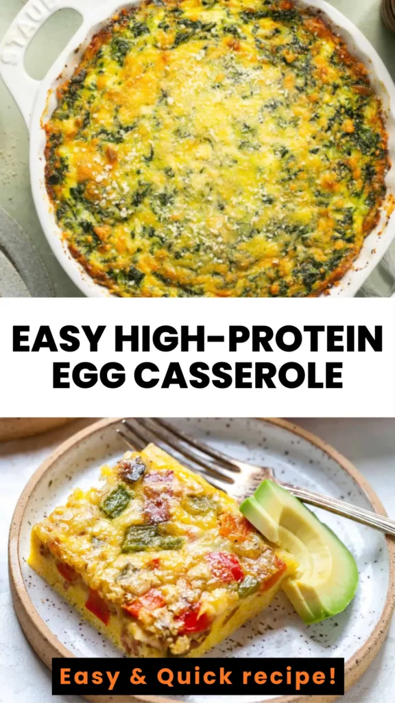 Cottage Cheese Egg Bake – Easy, High-Protein Comfort Dish 1 high protein egg bake casserole