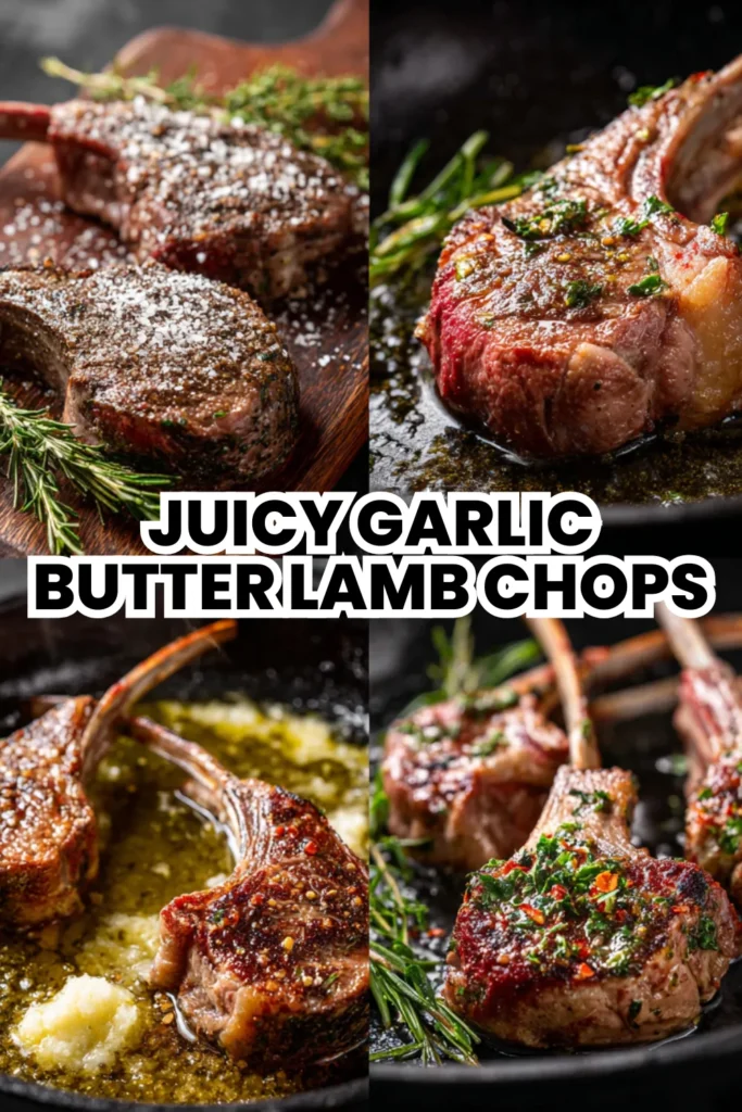 Juicy Garlic Butter Lamb Chops – Tender, Flavor-Packed & Restaurant-Worthy 1 juicy lamb chops garlic butter recipe