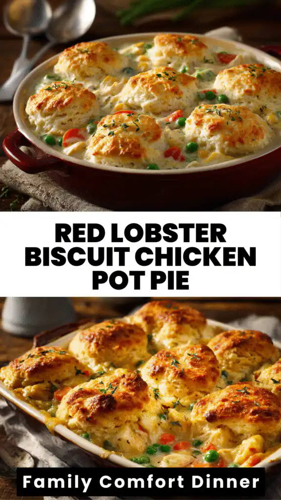 red lobster biscuit chicken pot pie