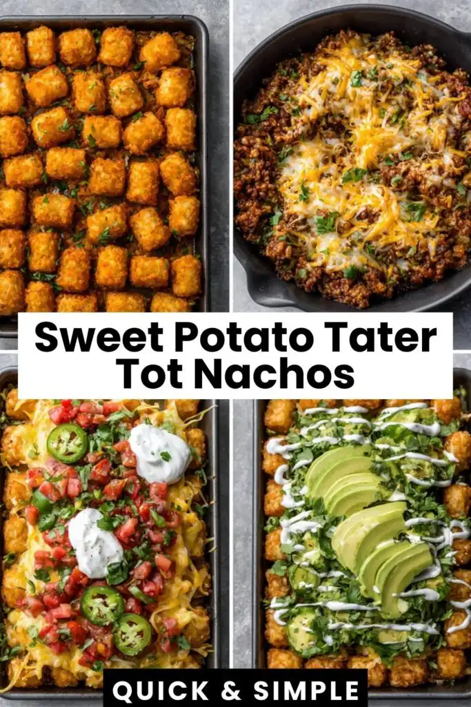 sweet potato tater tot nachos totchos 1