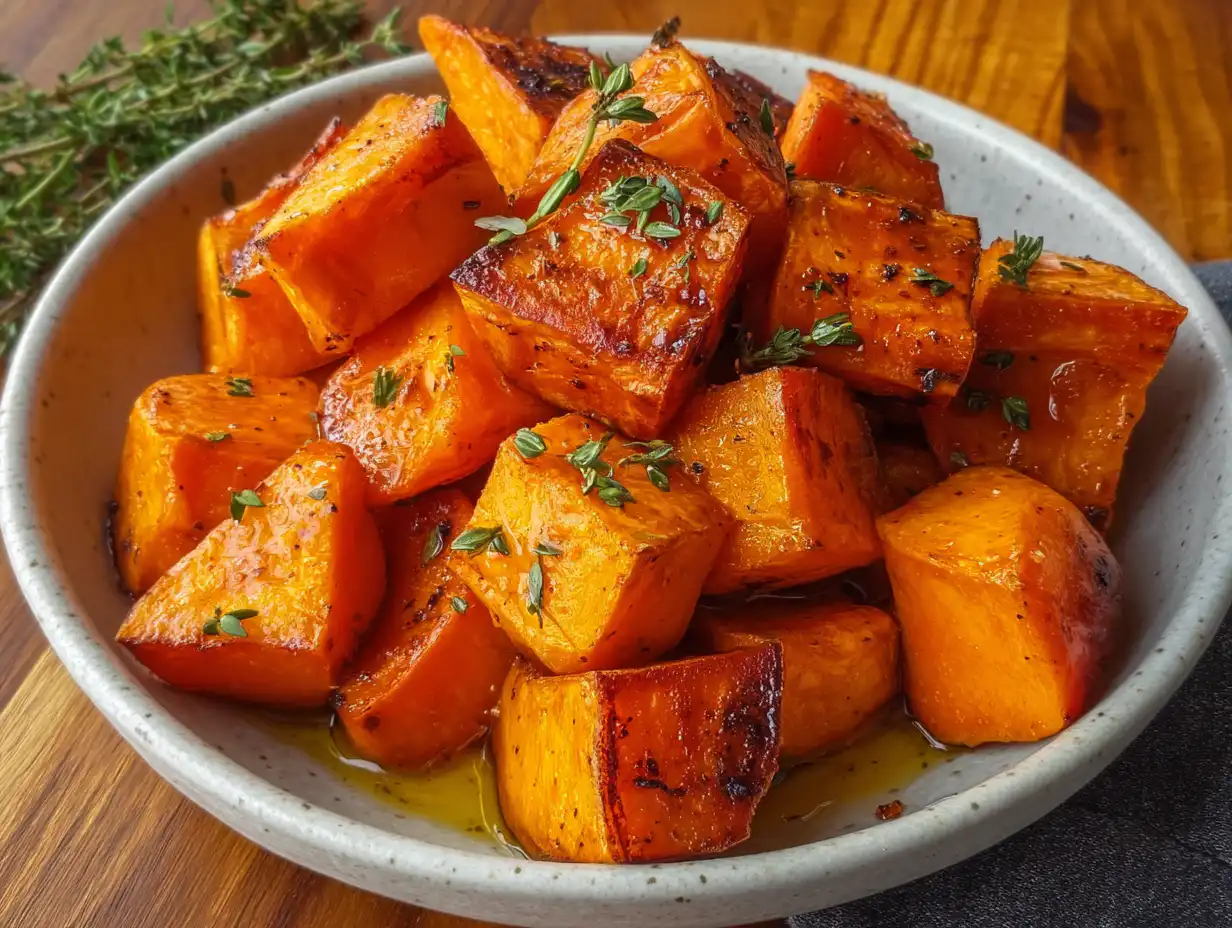 Honey Roasted Sweet Potatoes Golden, Caramelized & Comforting 1 brahim a httpss.mj .run 7x1qk9EoPI Honey Roasted Sweet Potatoe 6b198bde 39f0 46f5 9d05 f15b625995f5 2