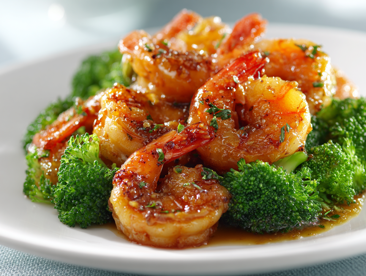 brahim a high protein honey garlic shrimp with broccoli gloss 8e956ff4 898c 4c11 914b 28d73a277138 1