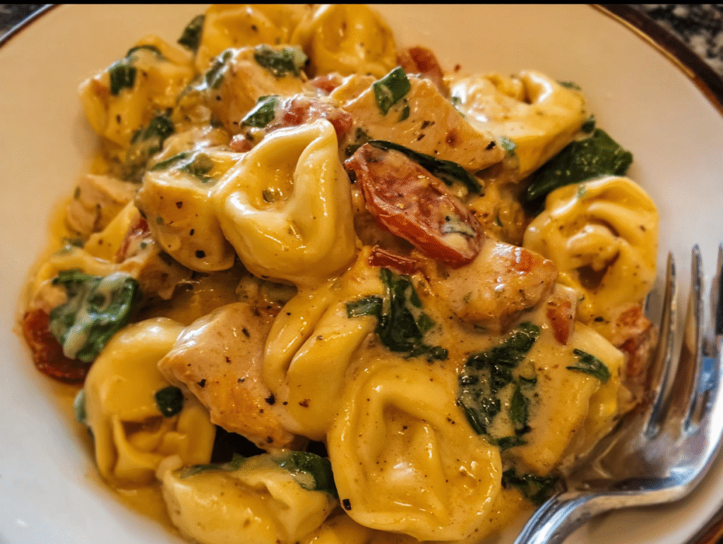 Ingredients for marry me chicken tortellini