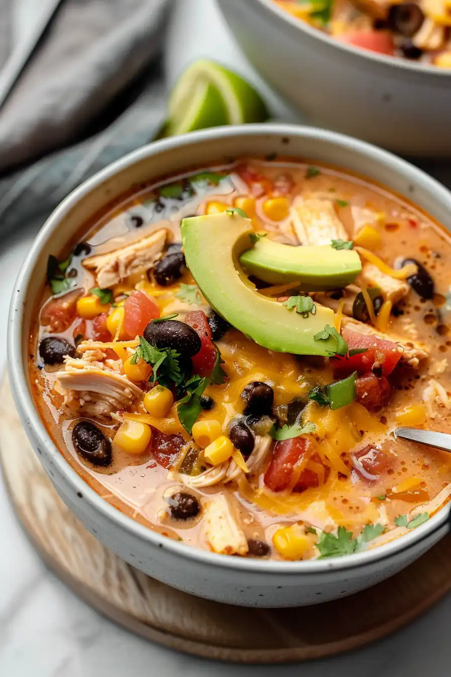 Easy Chicken Taco Soup: A Flavorful, Quick Weeknight Dinner 2 image 1775748441210