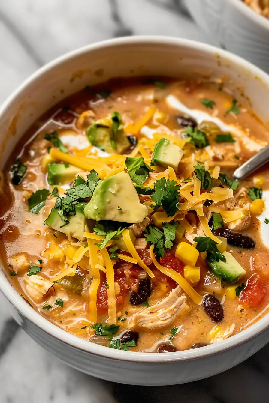 Easy Chicken Taco Soup: A Flavorful, Quick Weeknight Dinner 3 image 1775748444705
