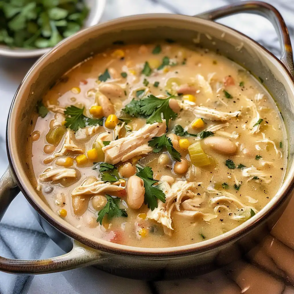 White Chicken Chili: A Hearty, Creamy Comfort Food Classic 1 White Chicken Chili: A Hearty, Creamy Comfort Food Classic