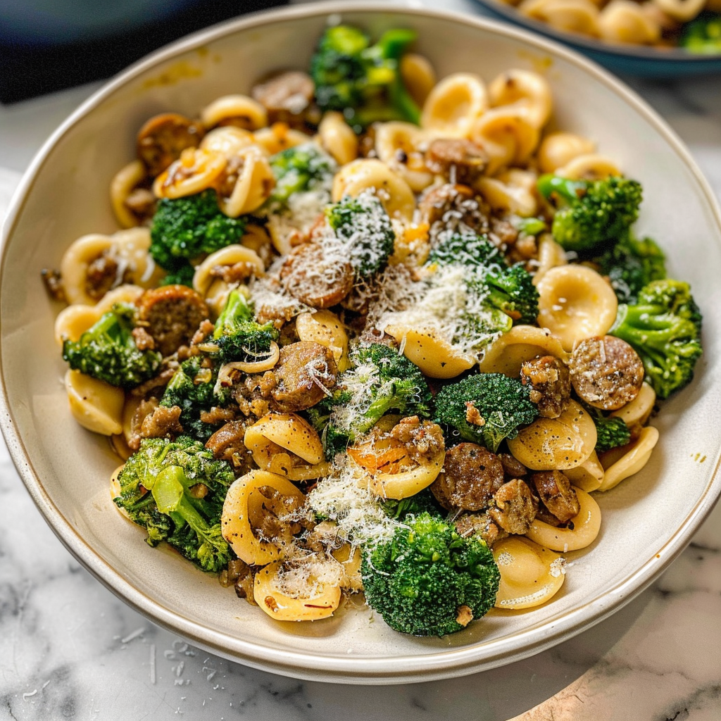Orecchiette with Sausage and Broccoli Recipe