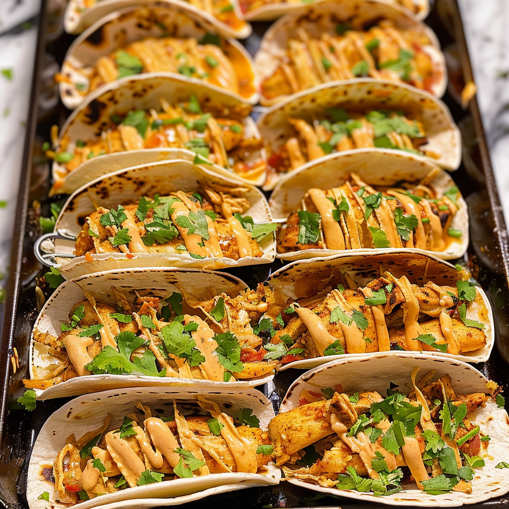 Mini Baked Chicken Tacos – Flavorful Bites for Any Occasion