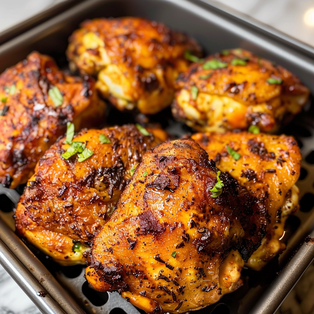 Air Fryer Chicken Thighs: Crispy, Healthy, and Flavorful