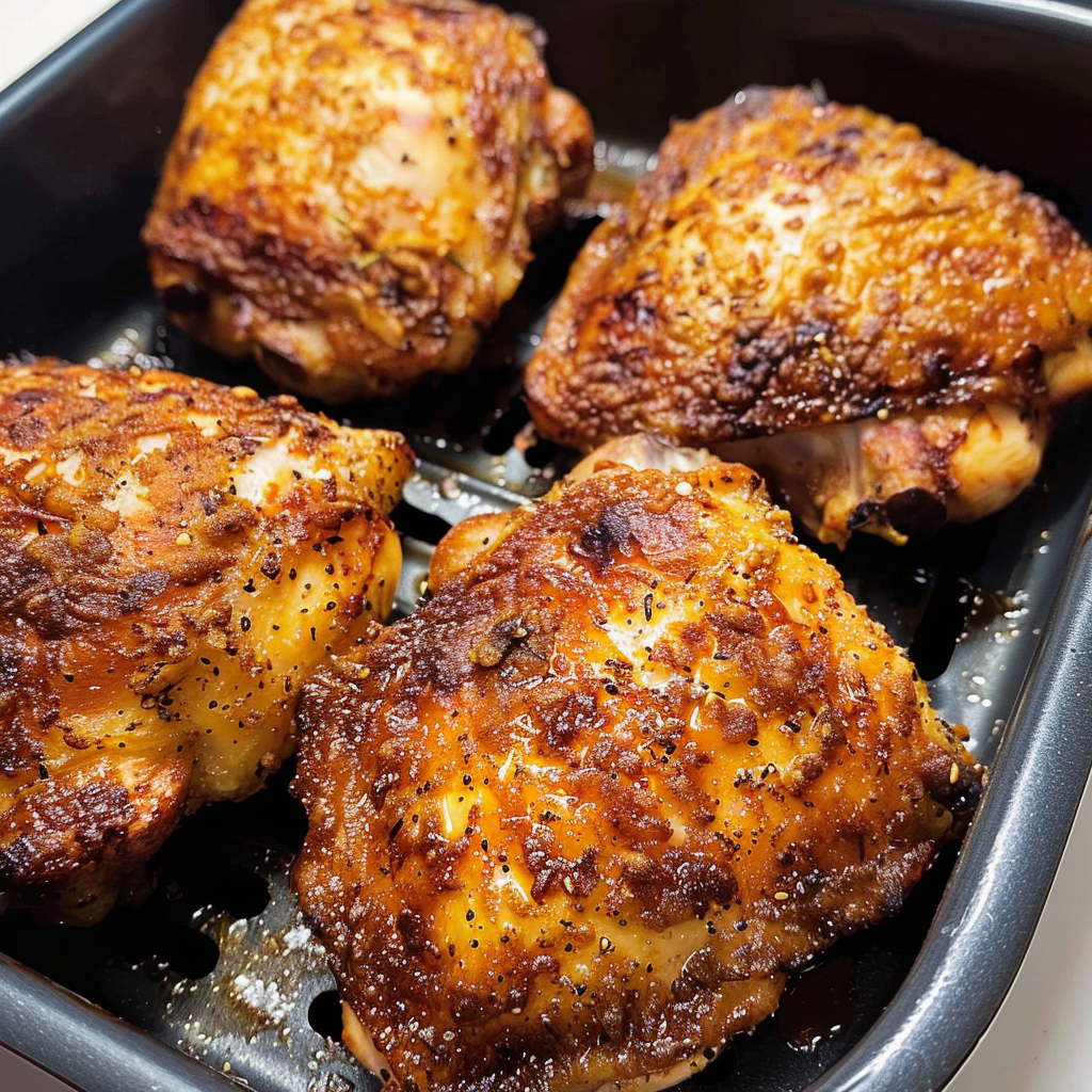Air Fryer Chicken Thighs: Crispy, Juicy, and Simple to Make