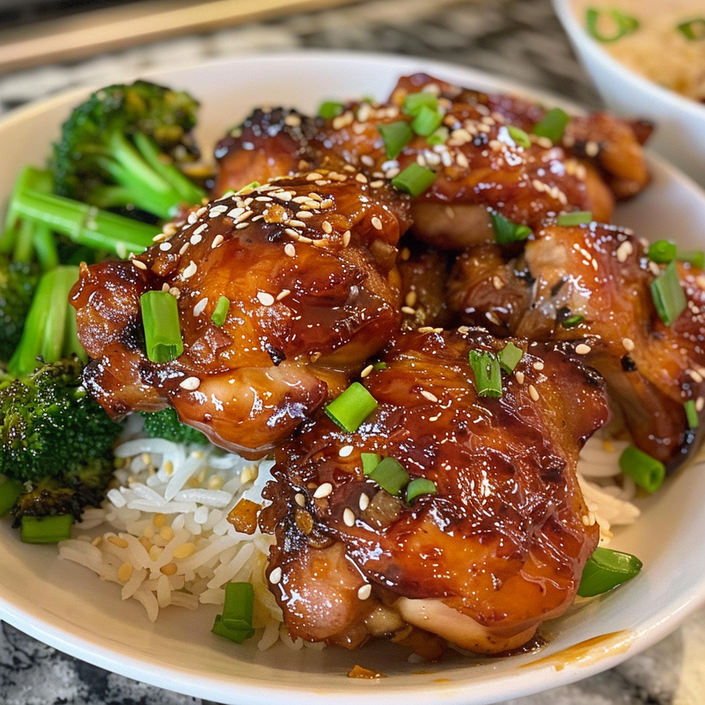 Easy Soy Garlic Chicken Thighs | Air Fryer Recipe