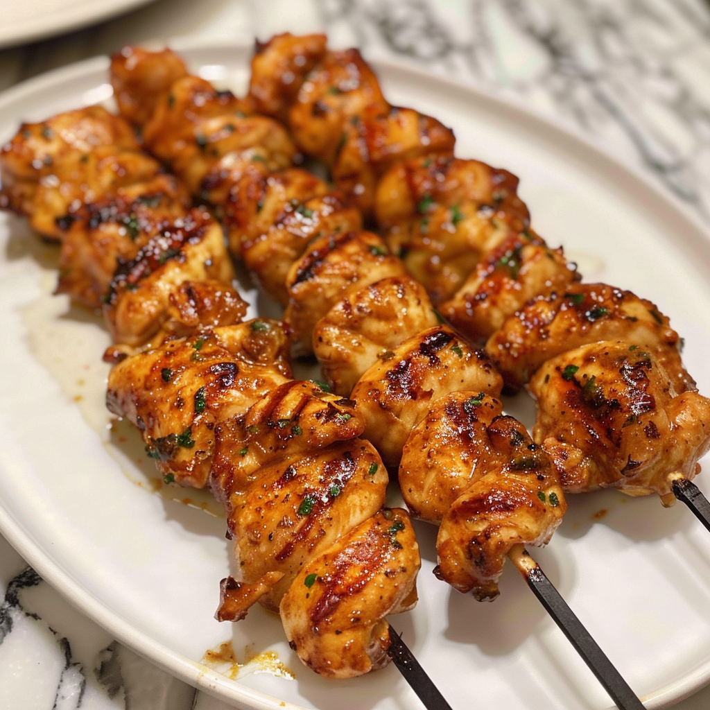 Air Fryer Chicken Skewers
