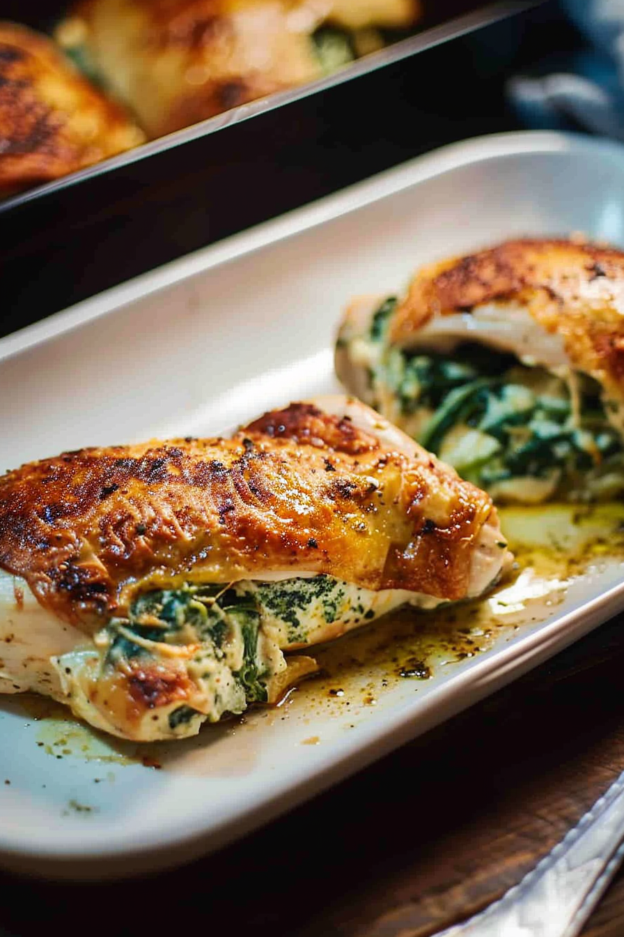 Delicious Spinach Stuffed Chicken Recipe for Nutritious Dinners 3 image 1776508182233