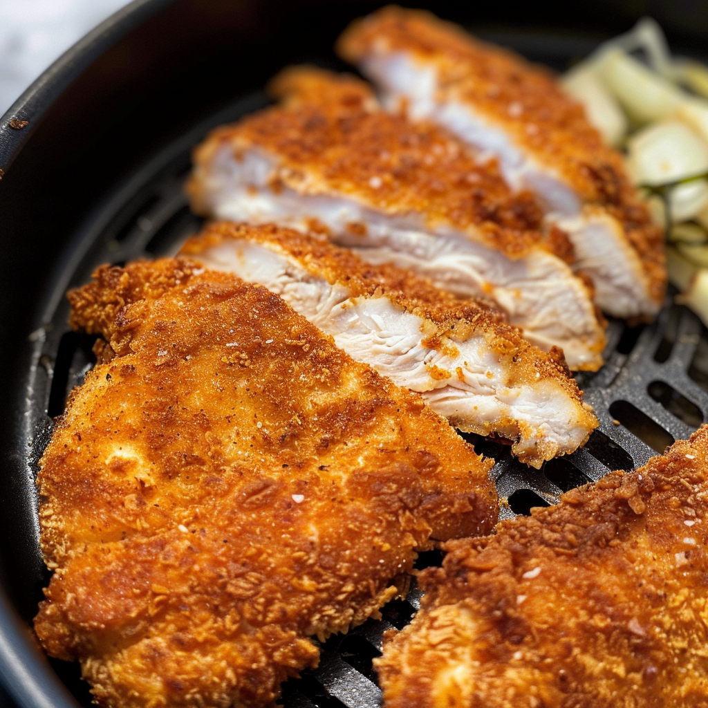 Air Fryer Crispy Chicken Breast Recipe