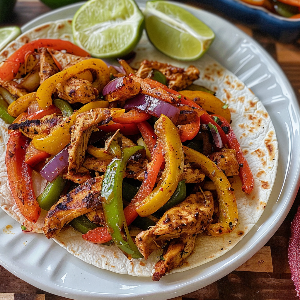 Air Fryer Chicken Fajitas Recipe