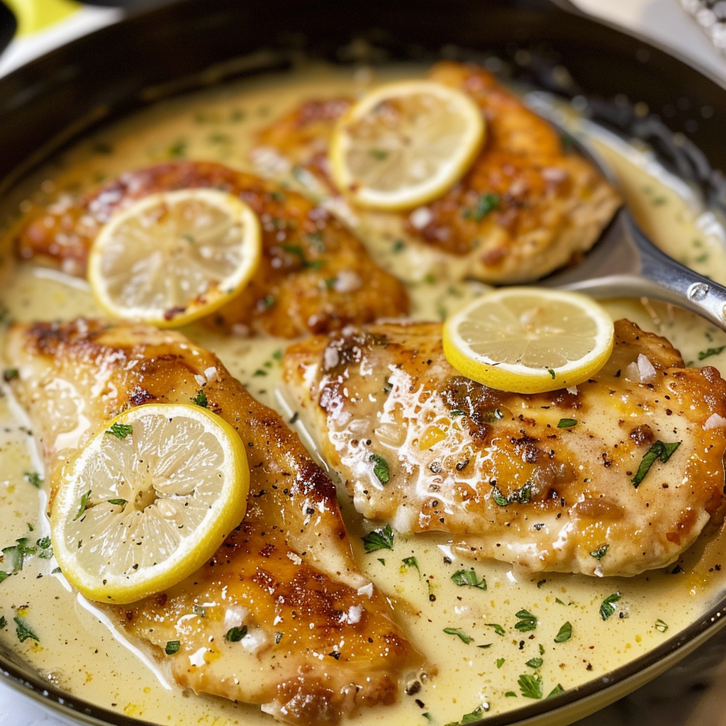 Creamy Lemon Chicken: A Zesty Weeknight Delight