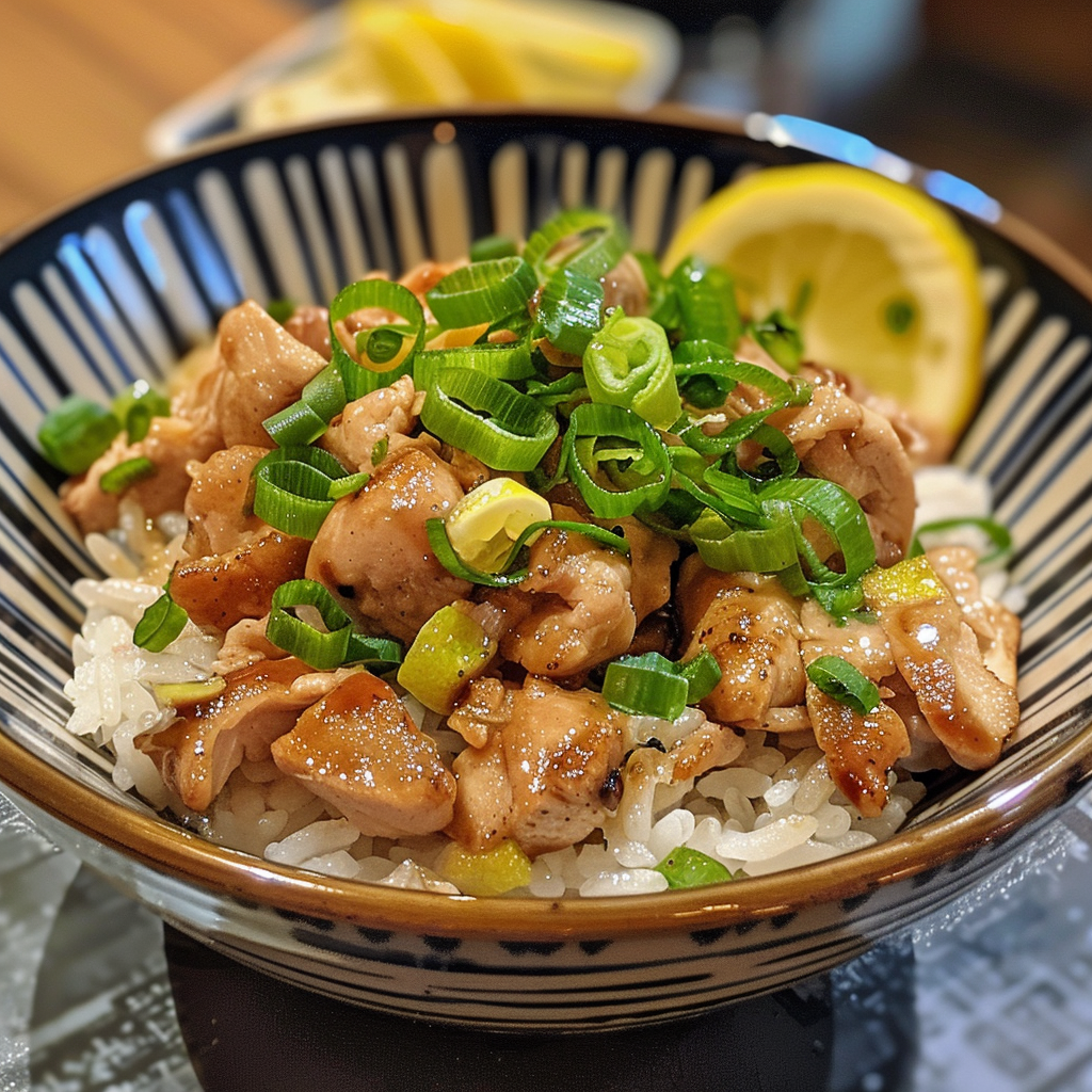 Lemon Chicken Rice Bowl: A Zesty, Healthy, and Flavorful Quick Dinner