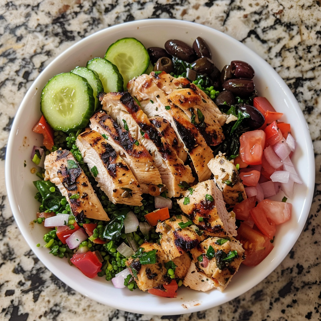 Greek Chicken Bowl Meal Prep Guide