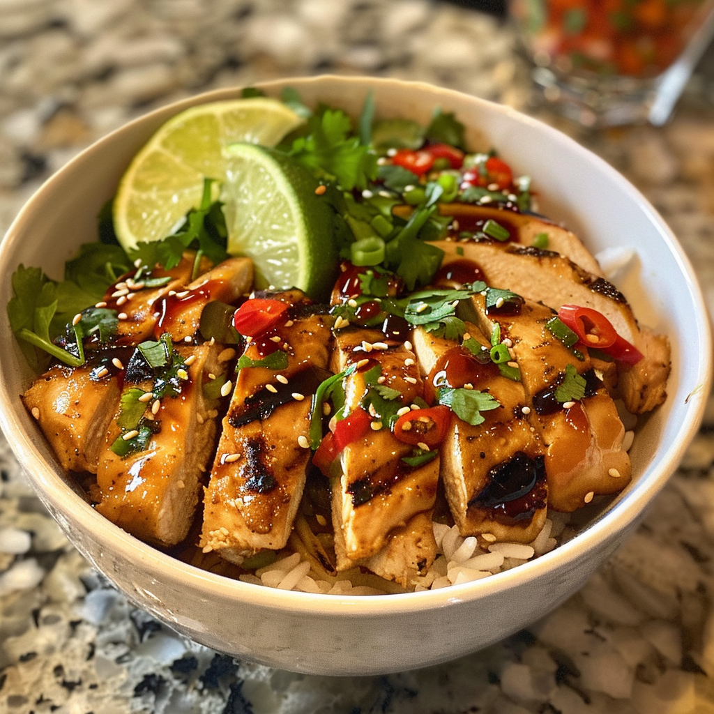 Honey Lime Chicken Bowl: A Zesty One-Dish Delight