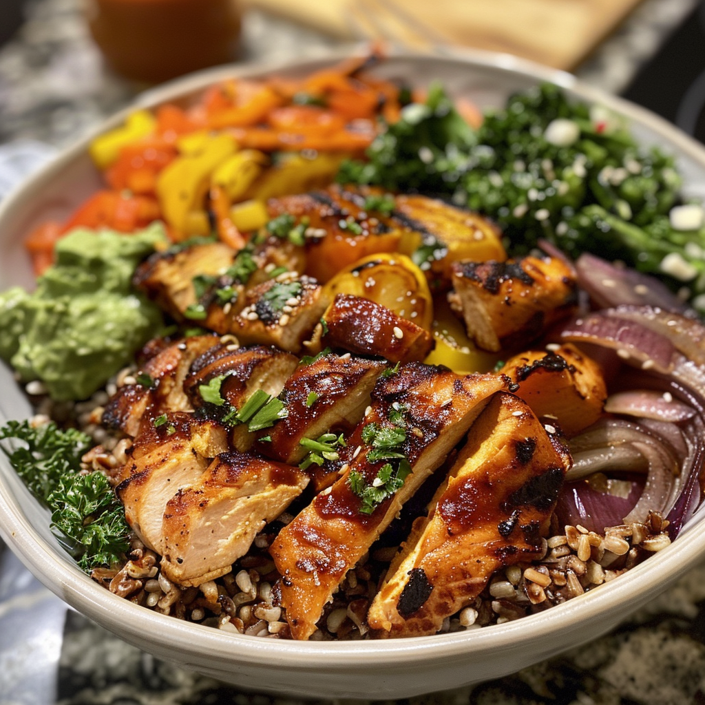 High Protein Chicken Bowl: A Flavor-Packed, Healthy Meal