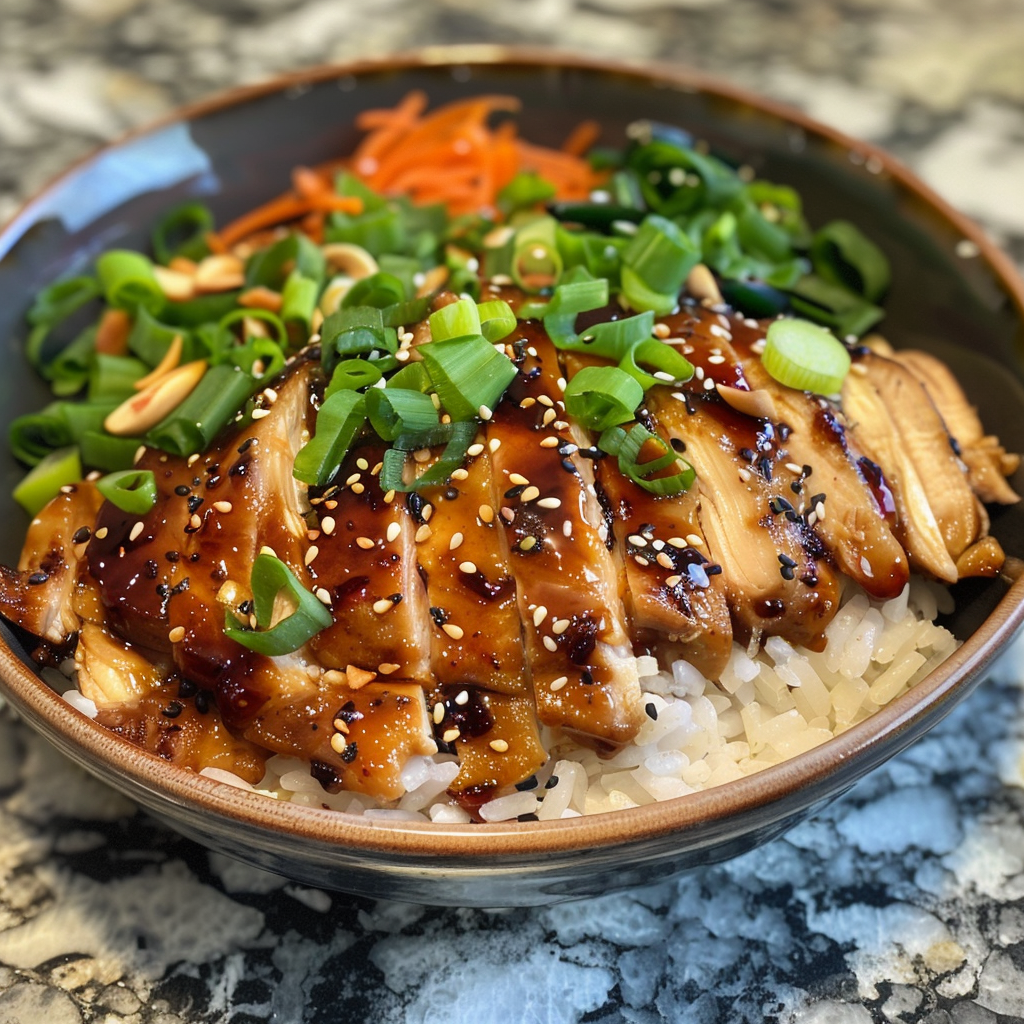 Healthy Teriyaki Chicken Bowl Recipe for Quick Meals