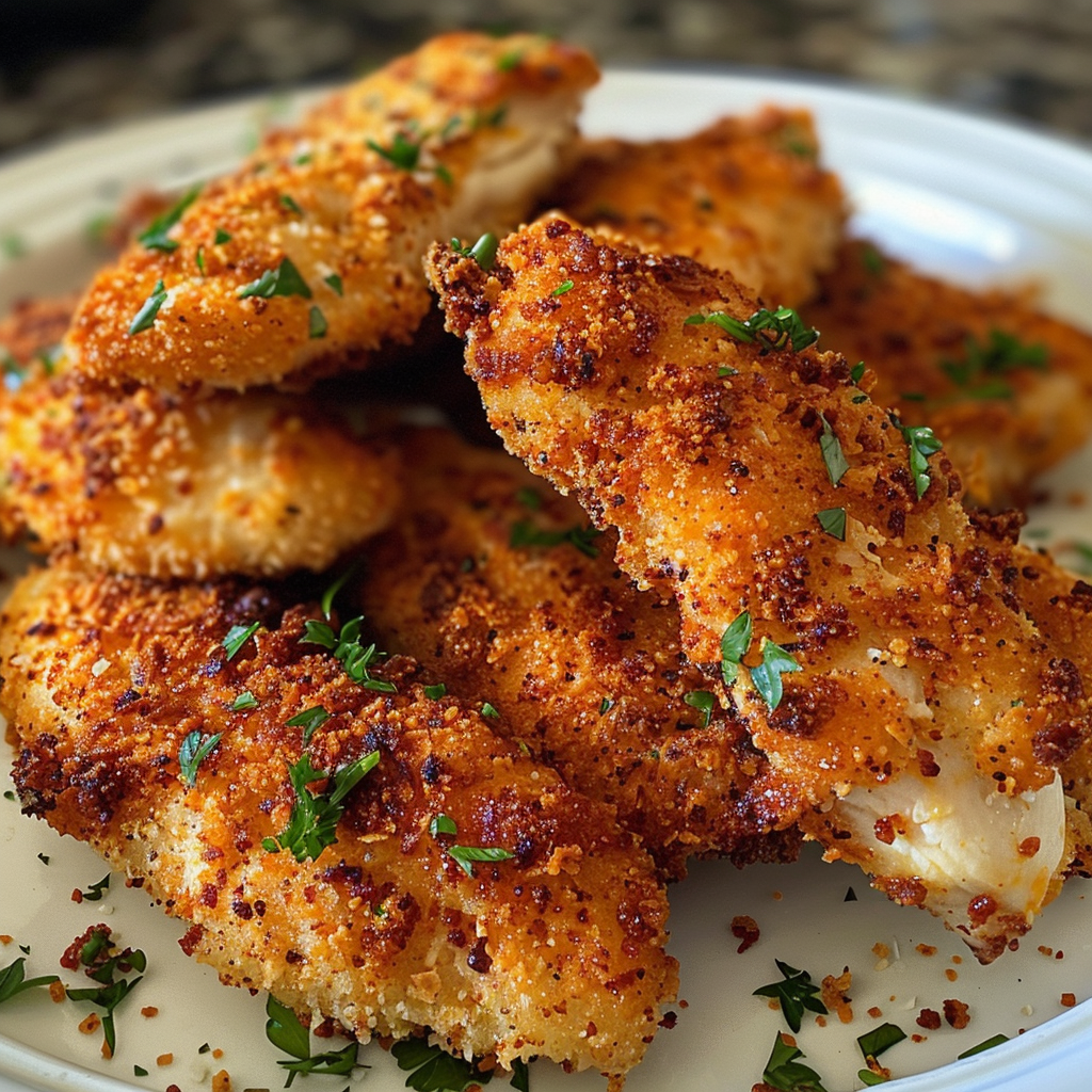 Air Fryer Chicken Tenders No Breading