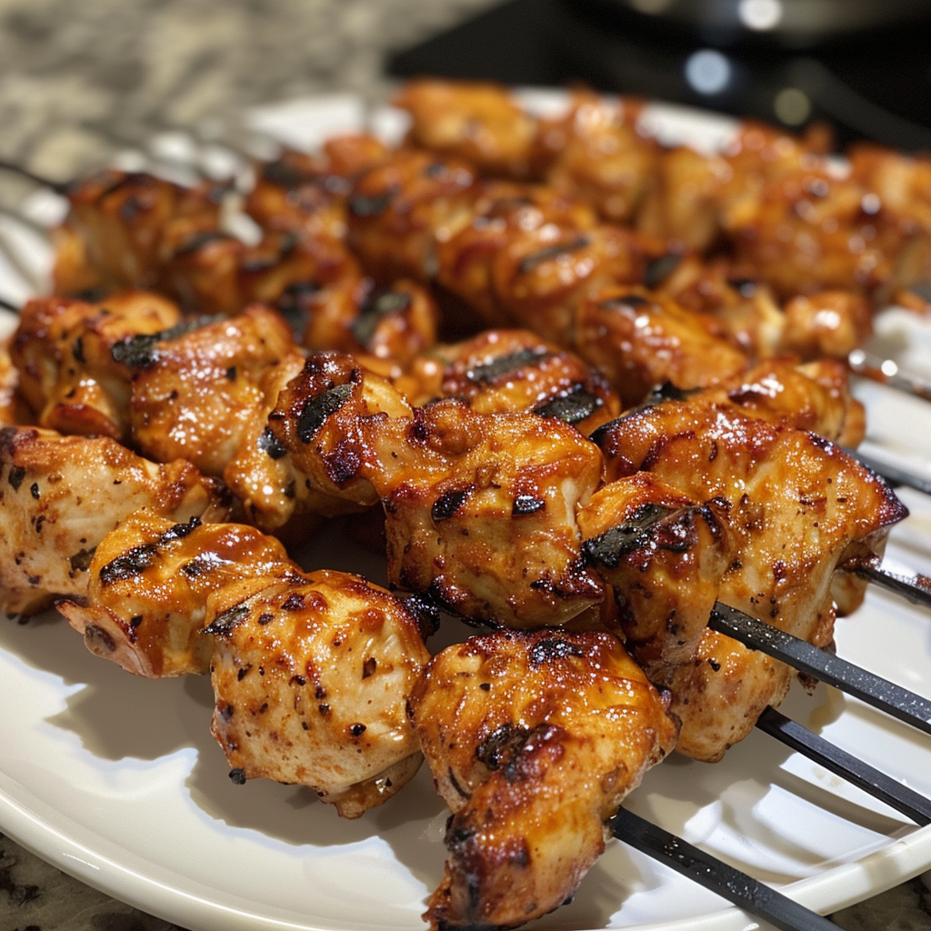 Air Fryer Chicken Skewers | Easy, Crispy, and Flavorful Recipe