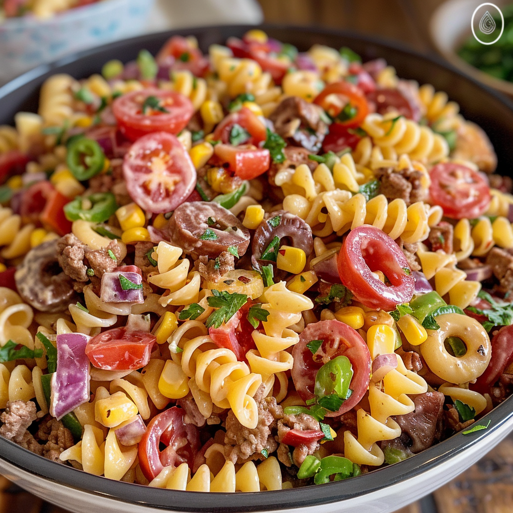 Cowboy Pasta Salad Recipe