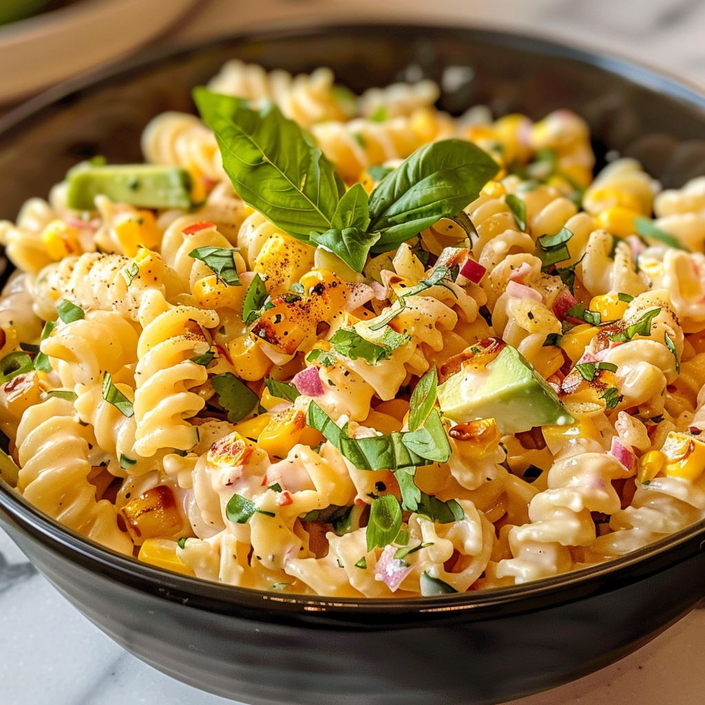 Street Corn Pasta Salad for Smoky Summer Meals