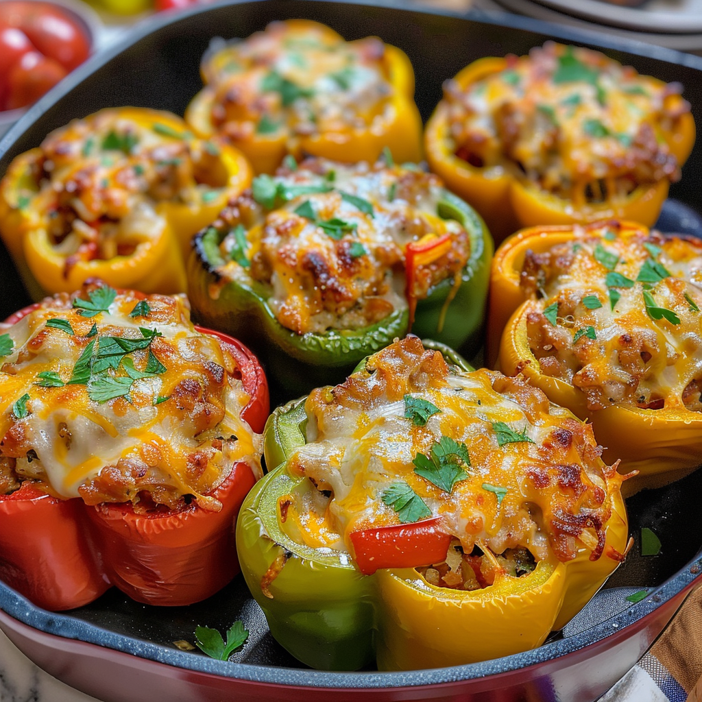 Stuffed Bell Peppers: A Vibrant, Flavor-Packed Family Favorite
