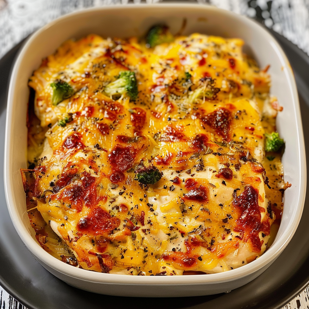 Low Carb Chicken Recipe: Juicy Baked Delight with Veggies