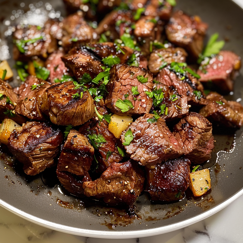 Air Fryer Steak Bites Recipe | Quick and Flavorful