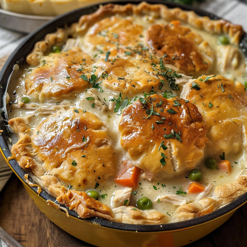 Classic Chicken Pot Pie: A Hearty Homestyle Comfort Dish