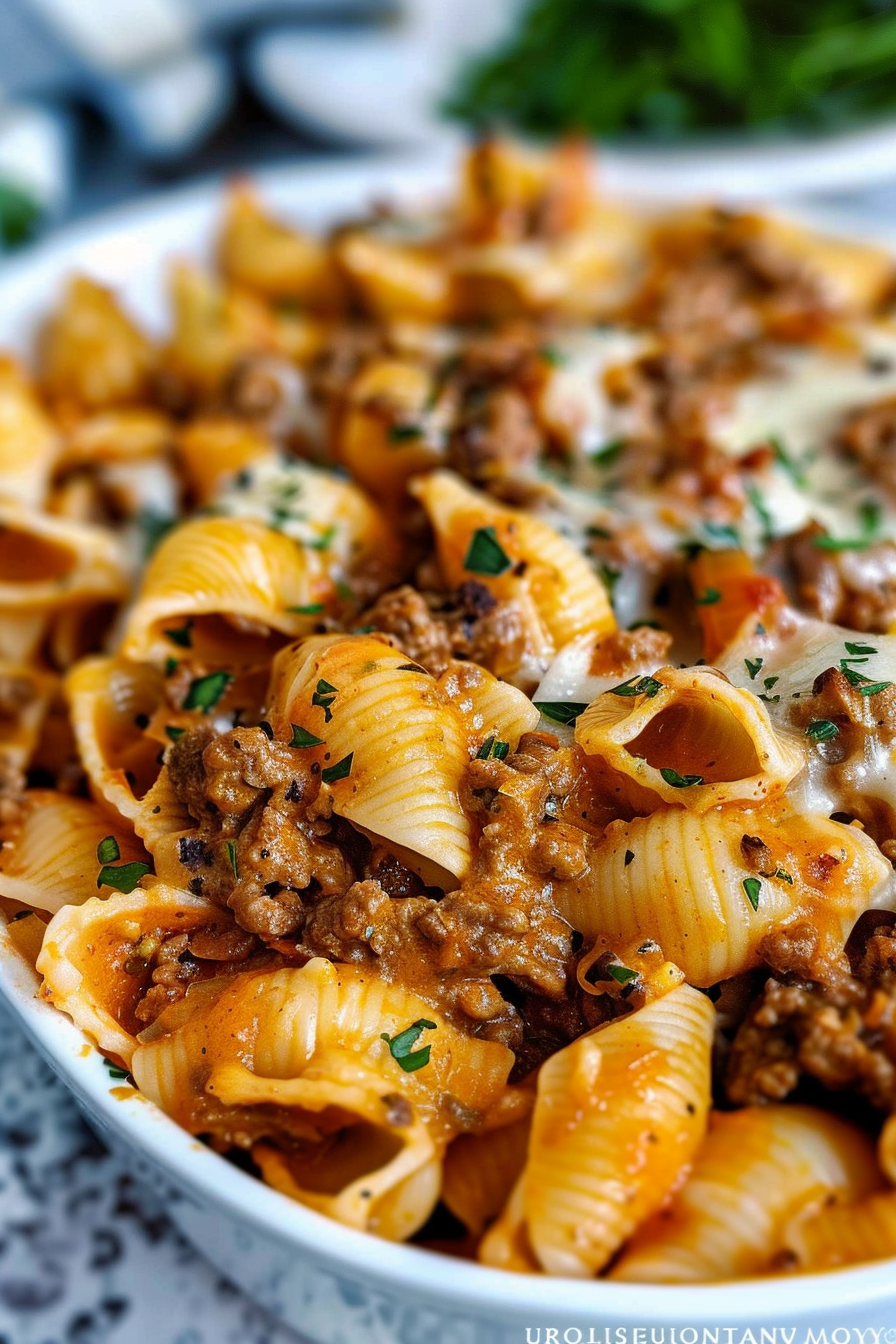 Creamy Beef and Shells: Comfort Food at Its Best 3 image 1777634725967
