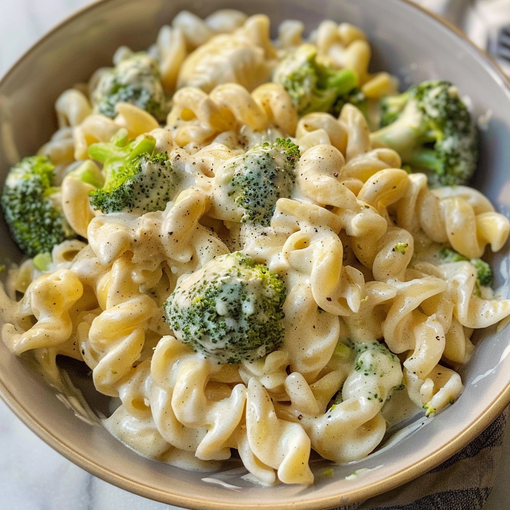 Creamy Broccoli Pasta with Easy Homemade Sauce 4 Creamy Broccoli Pasta with Easy Homemade Sauce