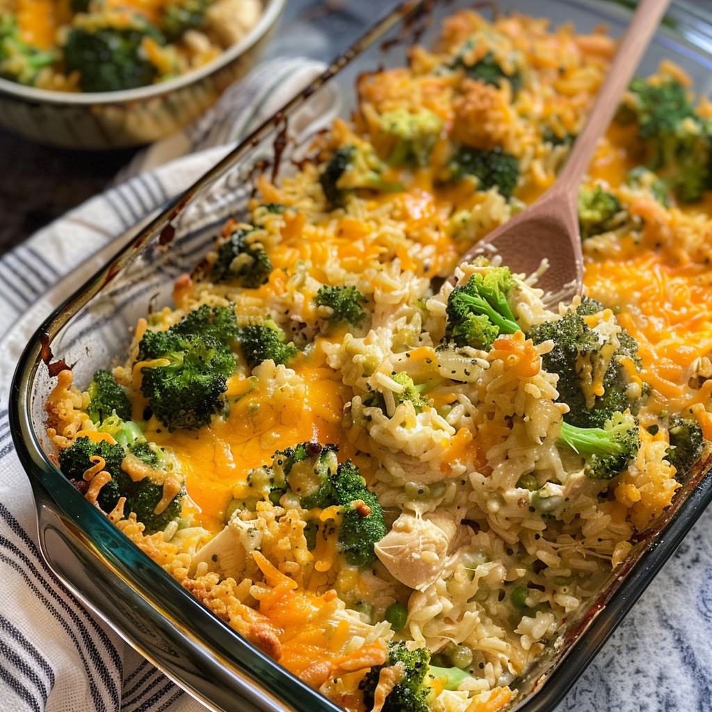 Chicken Broccoli Rice Casserole: A One-Dish Family Favorite